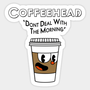 Coffeehead Sticker